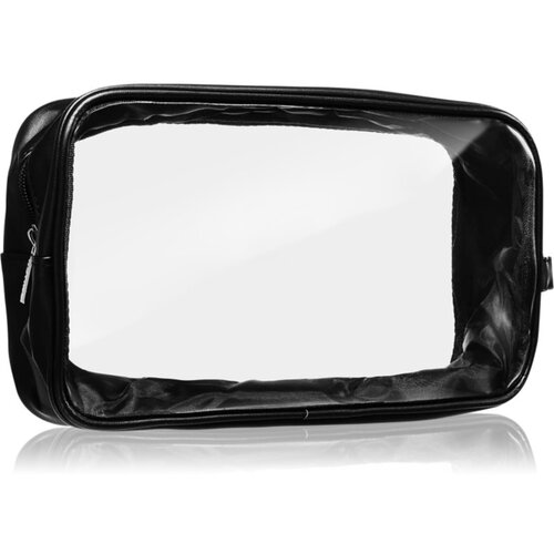 Notino Travel Collection Cosmetic bag transparentna kozmetička torbica L Black 1 kom Cijene