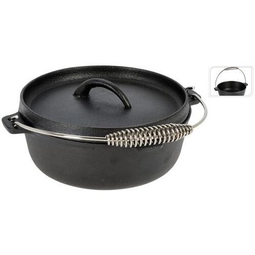 Pekač OD LIJEVANOG ŽELJEZA S POKLOPCOM 20CM Slike