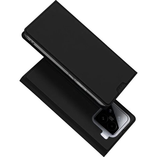 Dux ducis Skin Pro &ndash; gladka usnjena preklopna torbica za XIAOMI 15 črna Cene