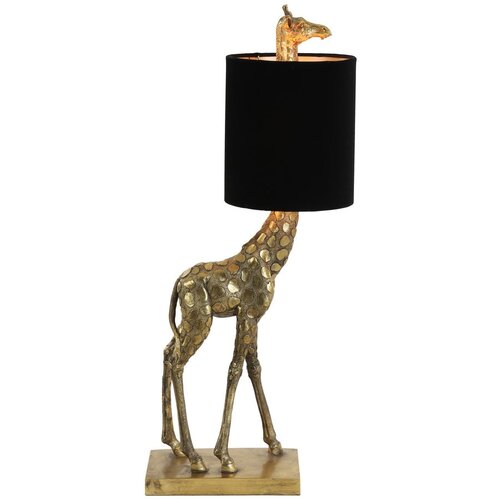 Light &amp;amp; Living Namizna svetilka v črni in bronasti barvi (vi&amp;scaron;ina 61 cm) Giraffe - Light &amp;amp; Living Slike