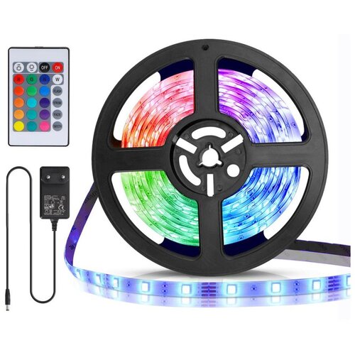 Aigostar led rgb prigušiva traka 5m LED/24W/12/230V IP65 + daljinski upravljač Cene