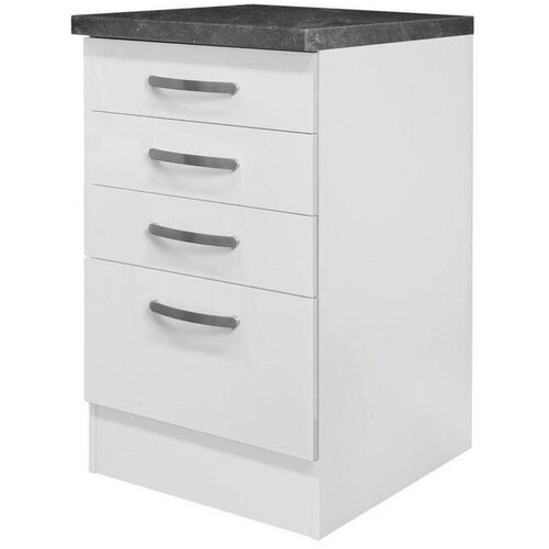 XXXL Kuhinjska Spodnja Omarica Alba, Bela, &amp;Scaron;. 50 Cm Slike