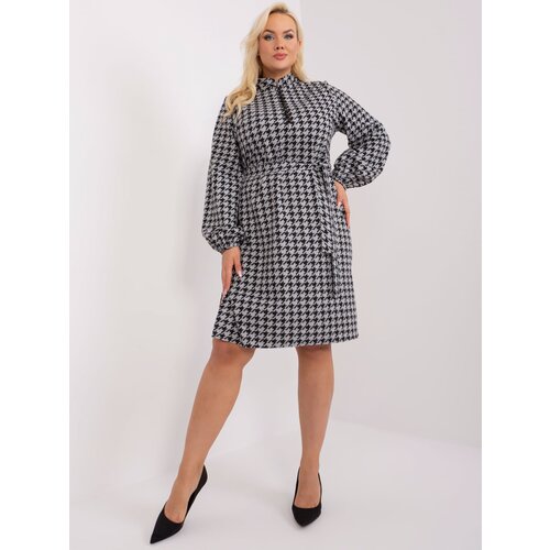 LAKERTA Dress-LK-SK-509476.28P-Grey-Black Cijene