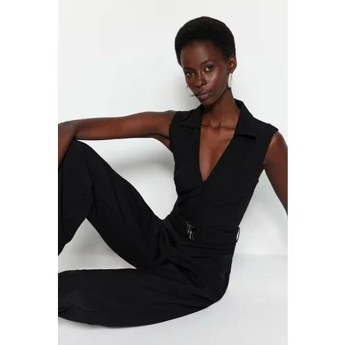 Trendyol Jumpsuit - Black - Regular fit
