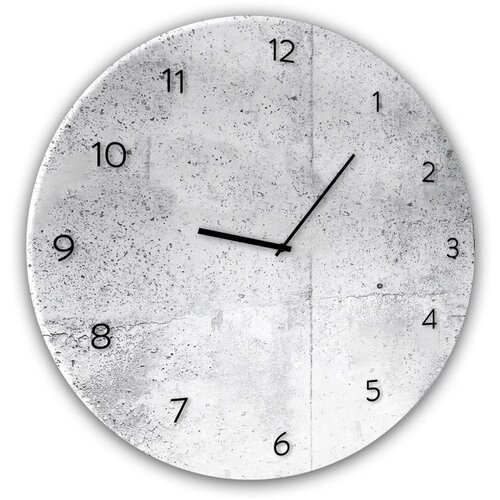 Styler stenska ura Glassclock Wall, ⌀ 30 cm Cene
