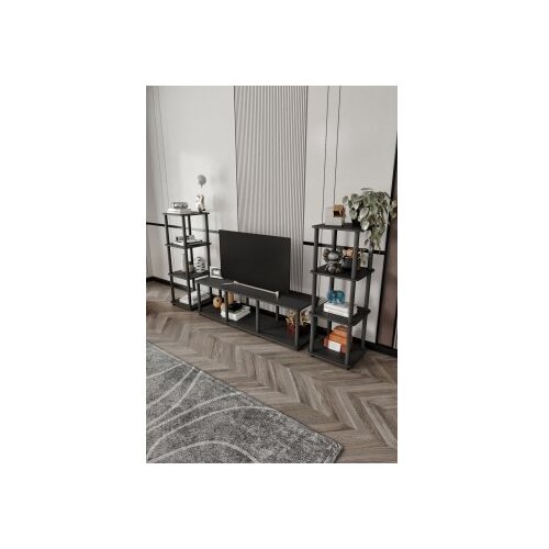 Hanah home tv polica grand black Cene