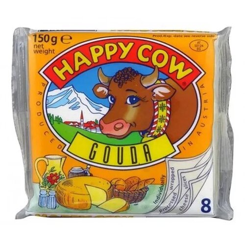 Happy Cow Sir Gauda u listićima 150g Cene