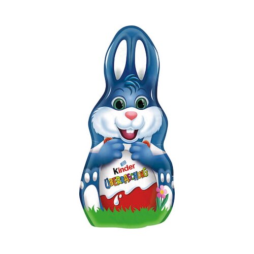 Kinder Čokoladni zajček Harry s presenečenjem - Moder Slike
