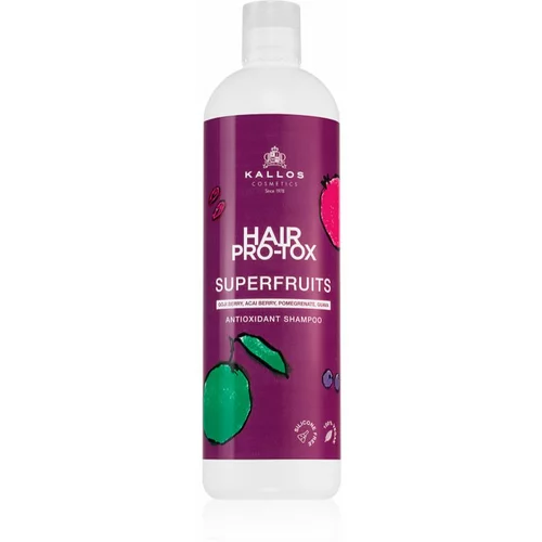 Kallos Hair Pro-Tox Superfruits šampon za kosu s antioksidacijskim učinkom 1000 ml