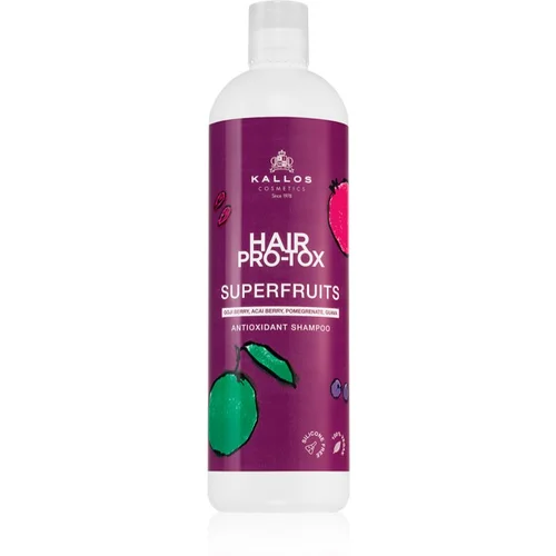 Kallos Hair Pro-Tox Superfruits šampon za lase z antioksidacijskim učinkom 500 ml