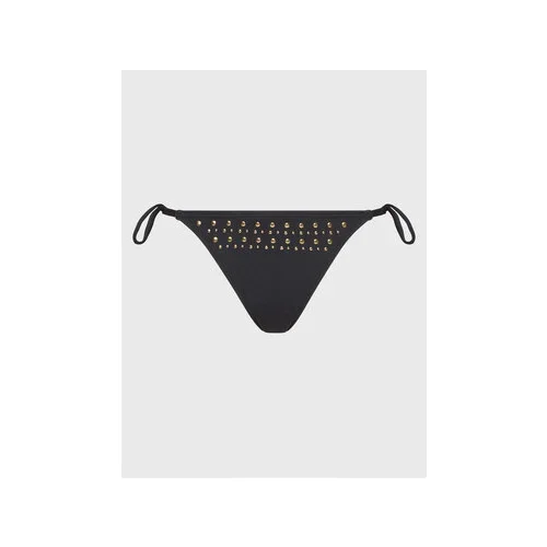 Michael Kors Spodnji del bikini Glam Deco MM1M121 Črna