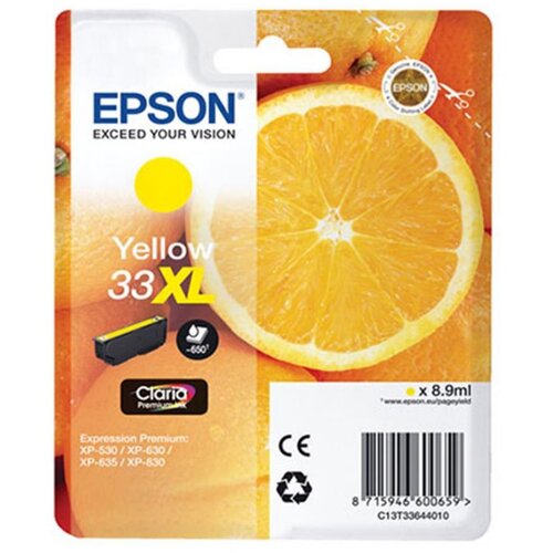 Epson Kartu&amp;scaron;a z rumenim črnilom T3364 - C13T33644010, (21734936) Slike