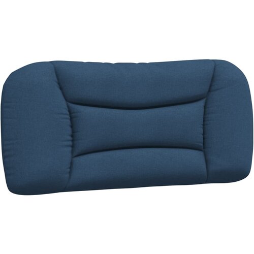 Maison Chic posteljno vzglavje - vzglavna omarica - vzglavna stranica modra 90 cm blago, (21704316) Cene
