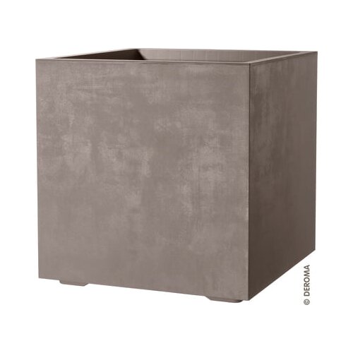 DEROMA Kocka za rastline &amp;quot;Millenium&amp;quot; z zbiralnikom vode - Sandstone - 49 cm Slike