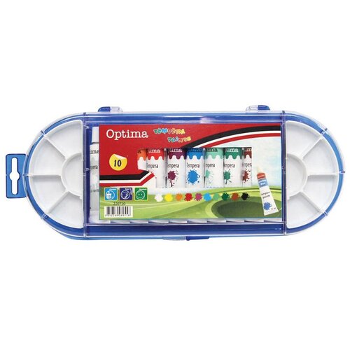  Tempera 1/10 12ml pvc OPTIMA ovalna kutija 100003 Slike