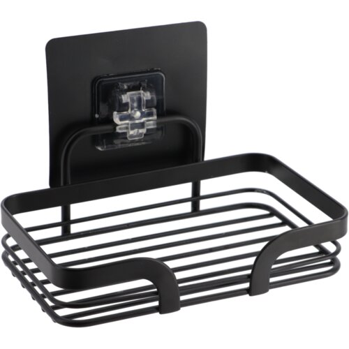 Tendance Zidni žičani držač sapuna samolepljivi 3m metal crna Slike