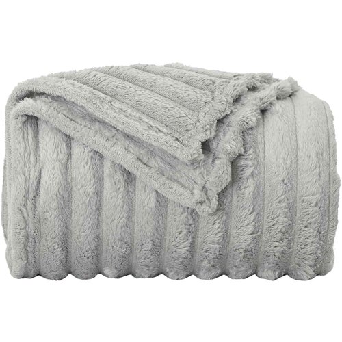  Pokrivači za bacanje 6 pcs Siva 150 x 130 cm Runo Slike