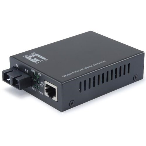  LevelOne RJ45 to SC Gigabit Media Converter, Multi-Mode Fiber, 550m Cene