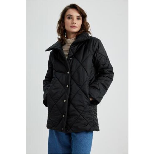 Defacto water and Windproof Stand Collar Quilted Coat Slike