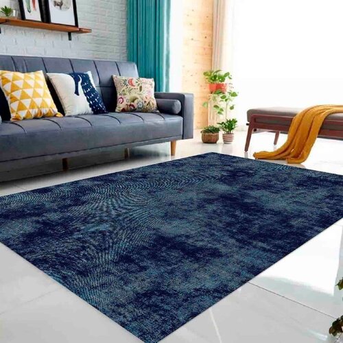 EXFAB210 GreyNavy Blue Carpet (80 x 150) Slike