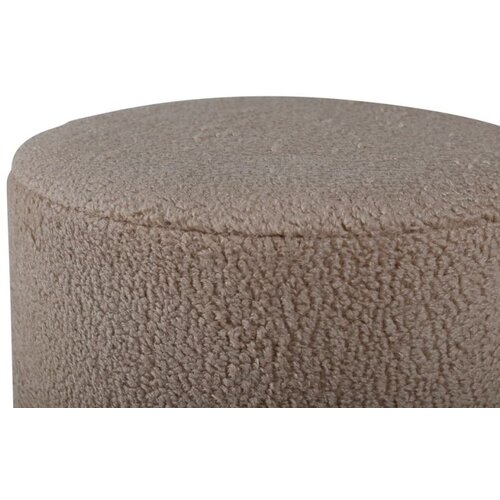Venture Home puf Benji (art. 15561-403) ⌀35 cm, bež Slike