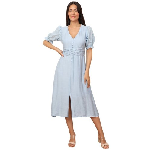 La Modeuse Dolge obleke 70943_P166220 Modra Cene