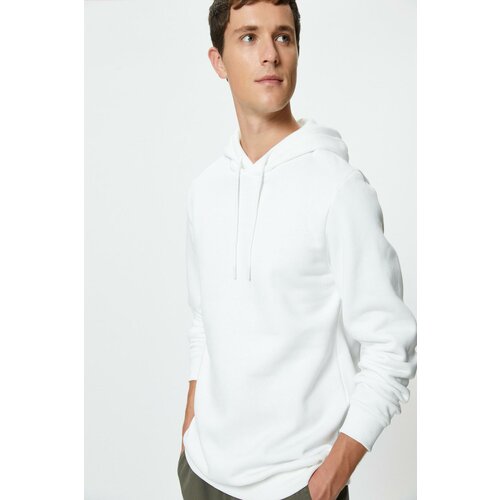 Koton Men's White Sweatshirt Cene