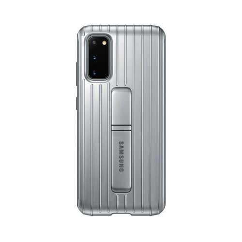 Samsung Galaxy S20 Protective Standing cover ovitek, srebrn Cene