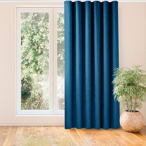  Curtain MILANA color indigo style classic transparent wave tape 7 cm chenille 560x270 HOMEDE Slike