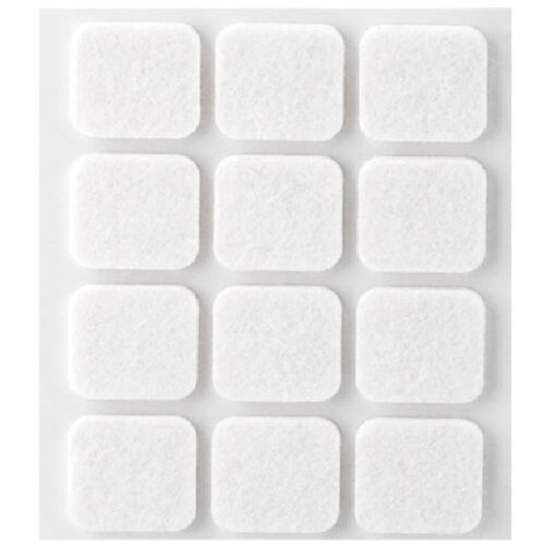 Madras doo Beograd Podloga za nameštaj, samolepljiva, četvrtasta BELA 25x50mm, pak. 4kom Cene