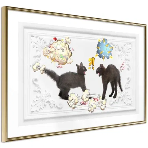  Poster - Cat Fight 60x40