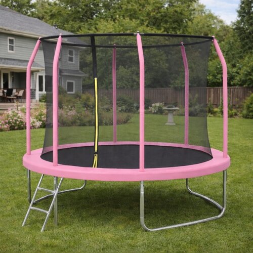 Fun Flip trambolina Fiberglass 244 cm Pink sa merdevinama ( FIBER-244-PIN ) Cene