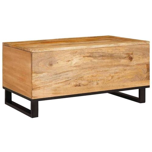  Stolić za kavu Prirodna 80 x 50 x 40 cm Čvrsto drvo manga Slike
