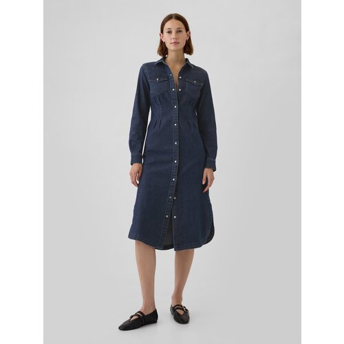 GAP Denim Midi Dress Western - Women&amp;#039;s Slike