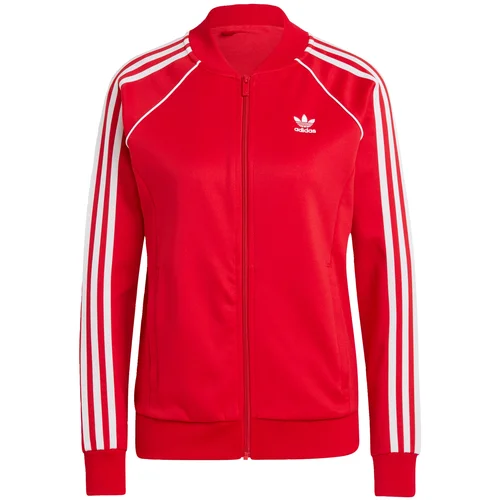 Adidas Gornji dio trenirke 'Adicolor Classics SST' crvena / bijela