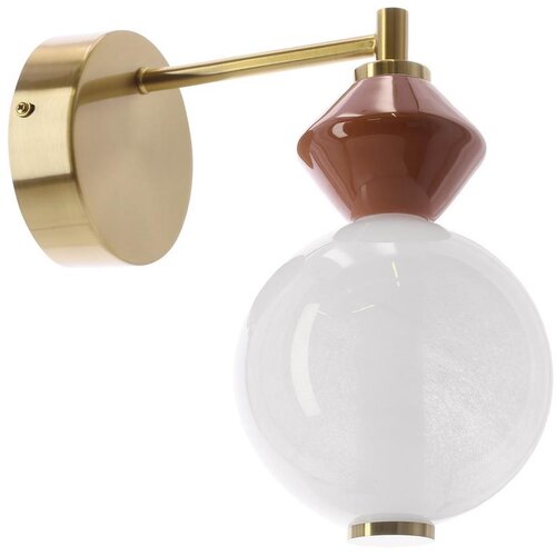  LED zidna lampa FLORES LED/7W/230V zlatna/braon Cene