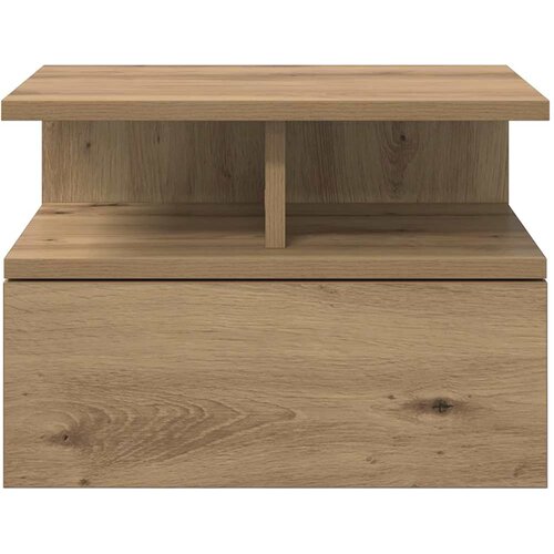  Lebdeća noćna ormarić 2 pcs Umjetnički hrast 40 x 31 x 28 cm Slike