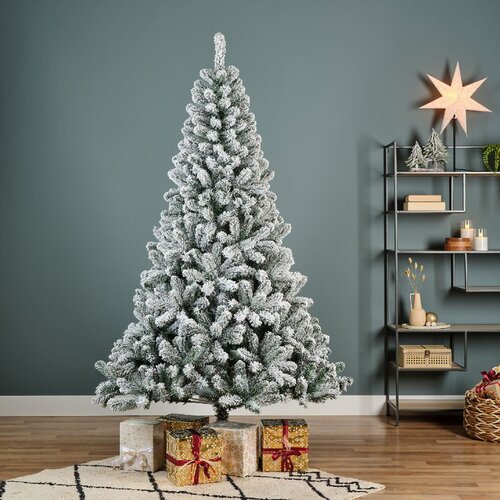Dekordom novogodi&amp;scaron;nja jelka monarch pine snowy 150cm Slike