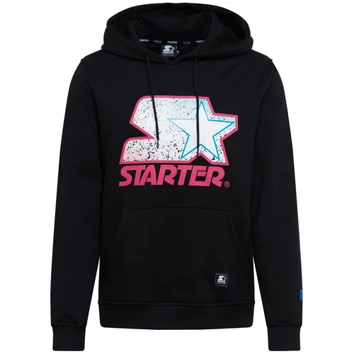 Starter Black Label Sweater majica svijetloplava / roza / crna / bijela