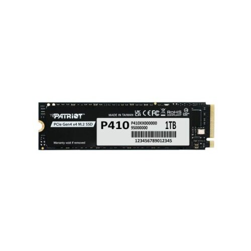 Patriot P410 1TB M.2 NVMe SSD PCIe Gen 4 x4 Cene