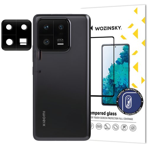 Wozinsky kaljeno staklo za kameru 9H za Xiaomi 13 Pro - Crna Cene