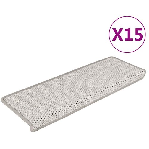  Samoljepljivi otirači za stube 15 kom 65x21x4 cm boja platine Cijene