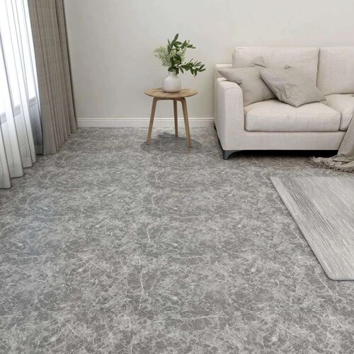  Samoljepljive podne obloge 20 kom PVC 1 86 m&amp;sup2; siva boja betona Slike