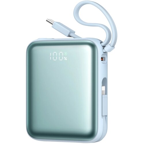 Joyroom POWERBANK 22,5 W 10000 MAH Z DVEMA TELEFONSKIMA KABLOMA HITRO, (5000337320) Slike