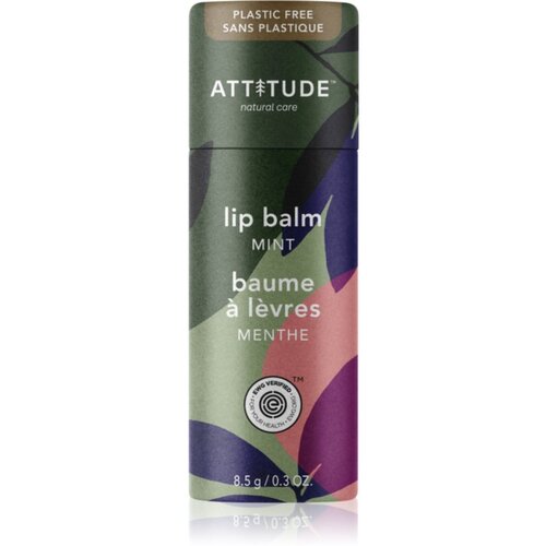 Attitude Leaves Bar Mint naravni balzam za ustnice 8,5 g Slike