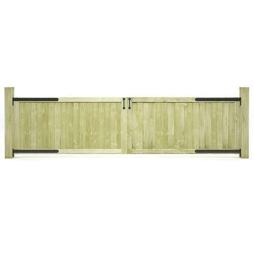  Vrtna vrata 2 kom od impregnirane borovine 300 x 75 cm Cijene