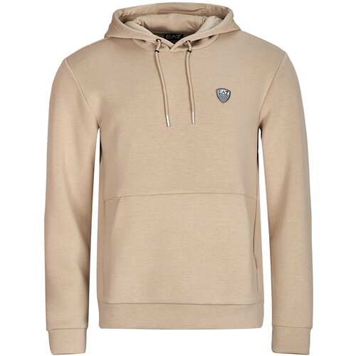 Ea7 Emporio Armani Puloverji TRAIN PREMIUM SHIELD HOODIE 8NPM21 Bež Slike
