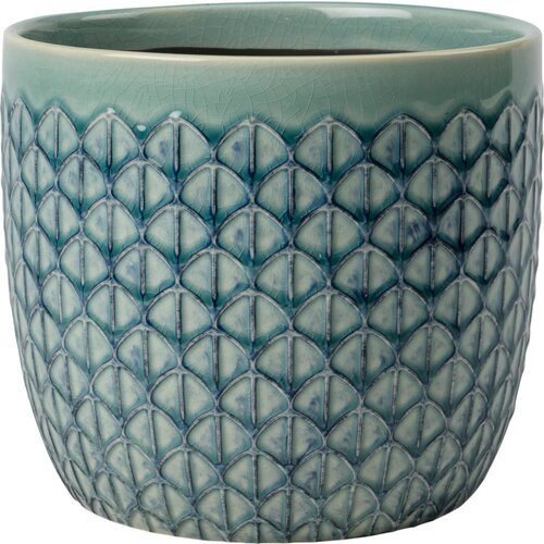Burgon &amp;amp; Ball Lonec za sobne rastline &amp;quot;Collector&amp;quot; - Green Geo - ⌀ 18 x 18 cm Slike