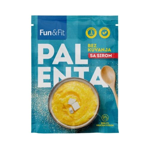 FUN AND FIT PALENTA KUKURUZNA SA SIROM FUN&FIT 55G Cene