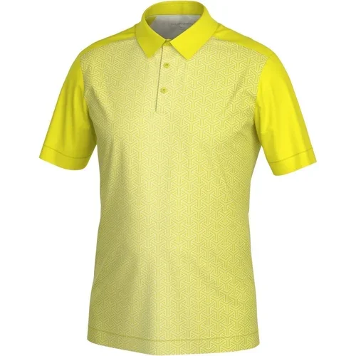 Galvin Green Mile Mens Polo Shirt Lime/White M
